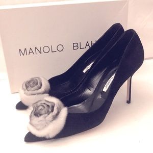 Manolo Blahnik 38.5 EU Black